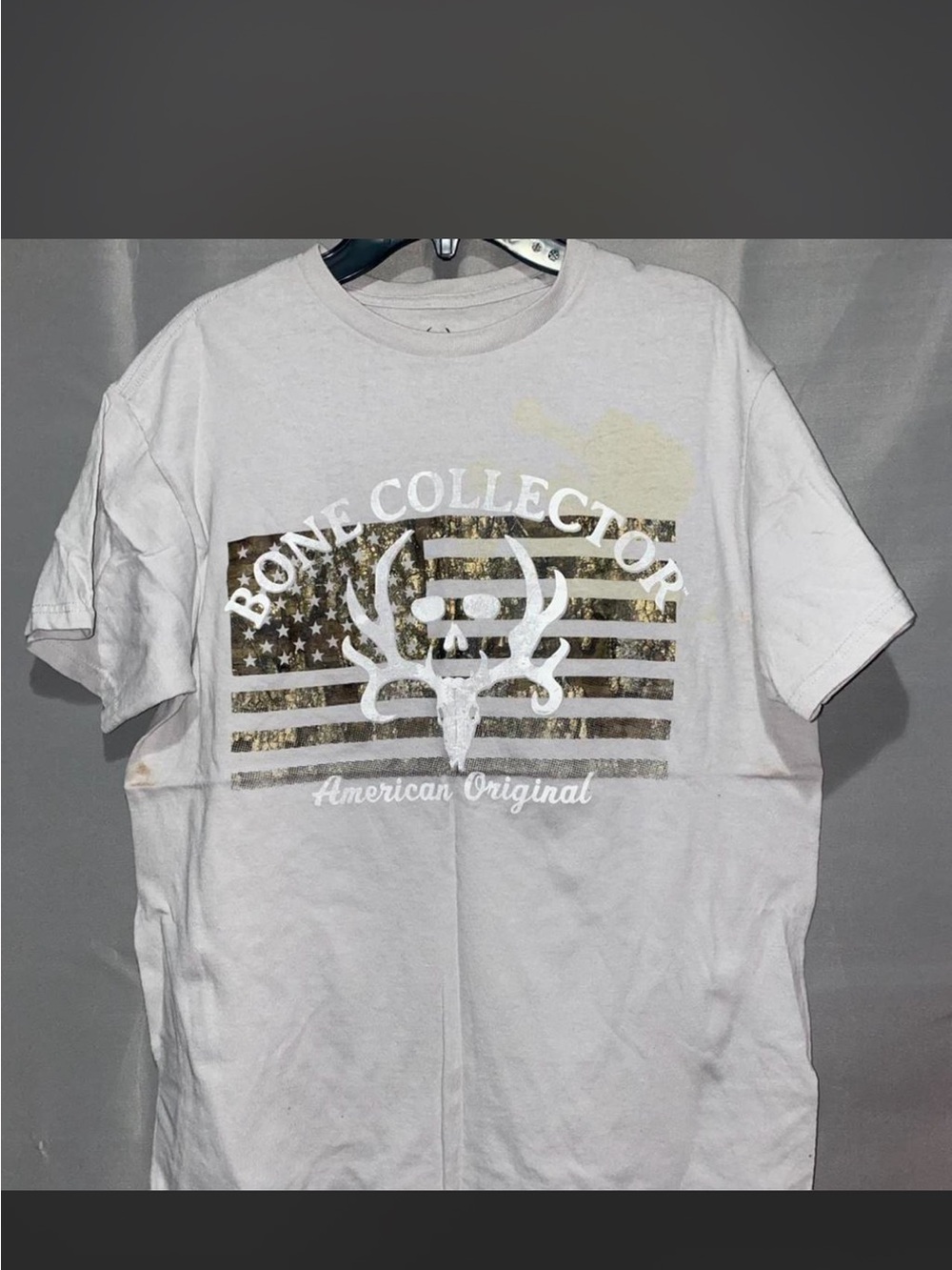 Bone Collector American Original Short-Sleeve Tee - White